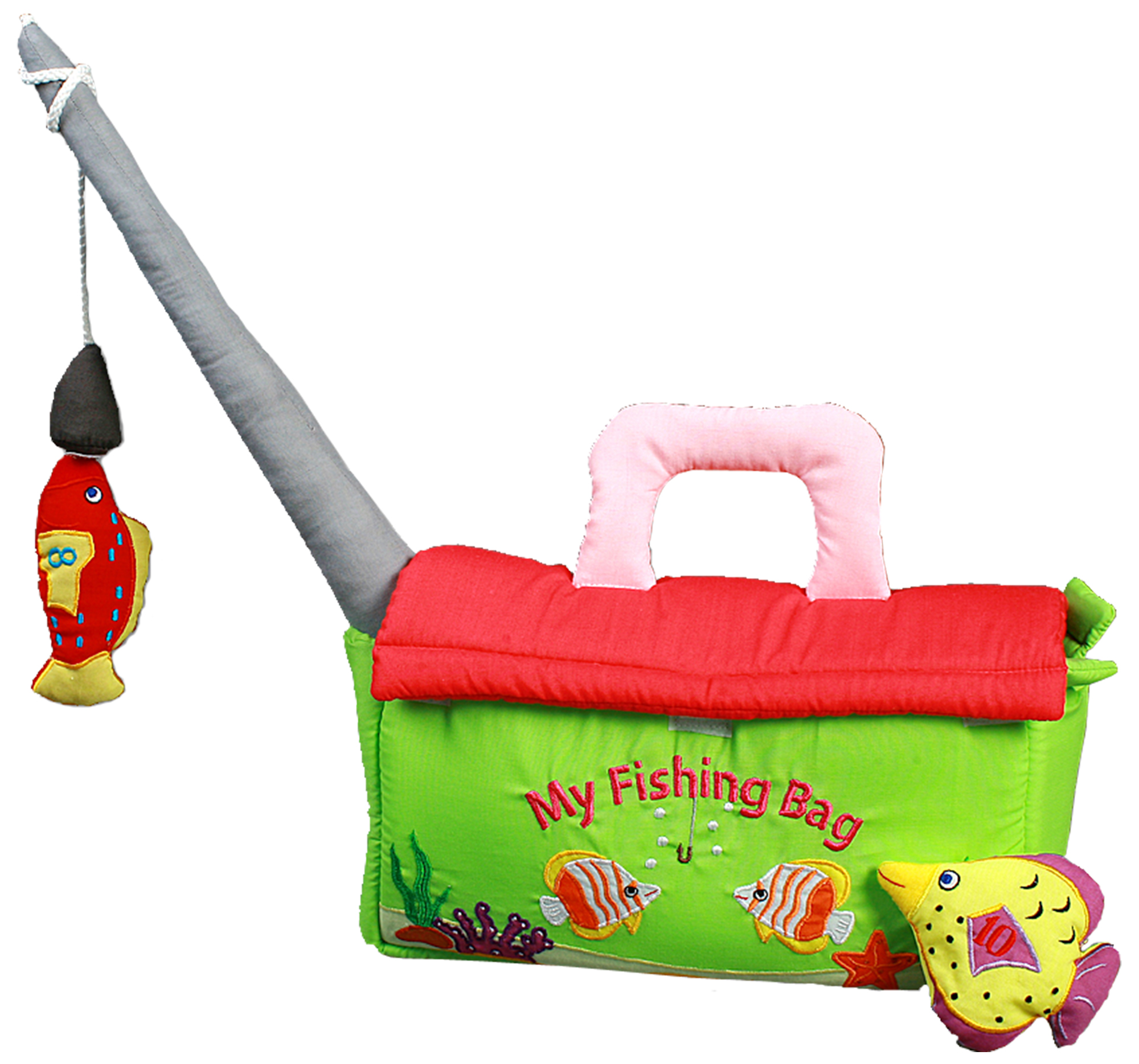 My Fishing Bag (Red and Green)